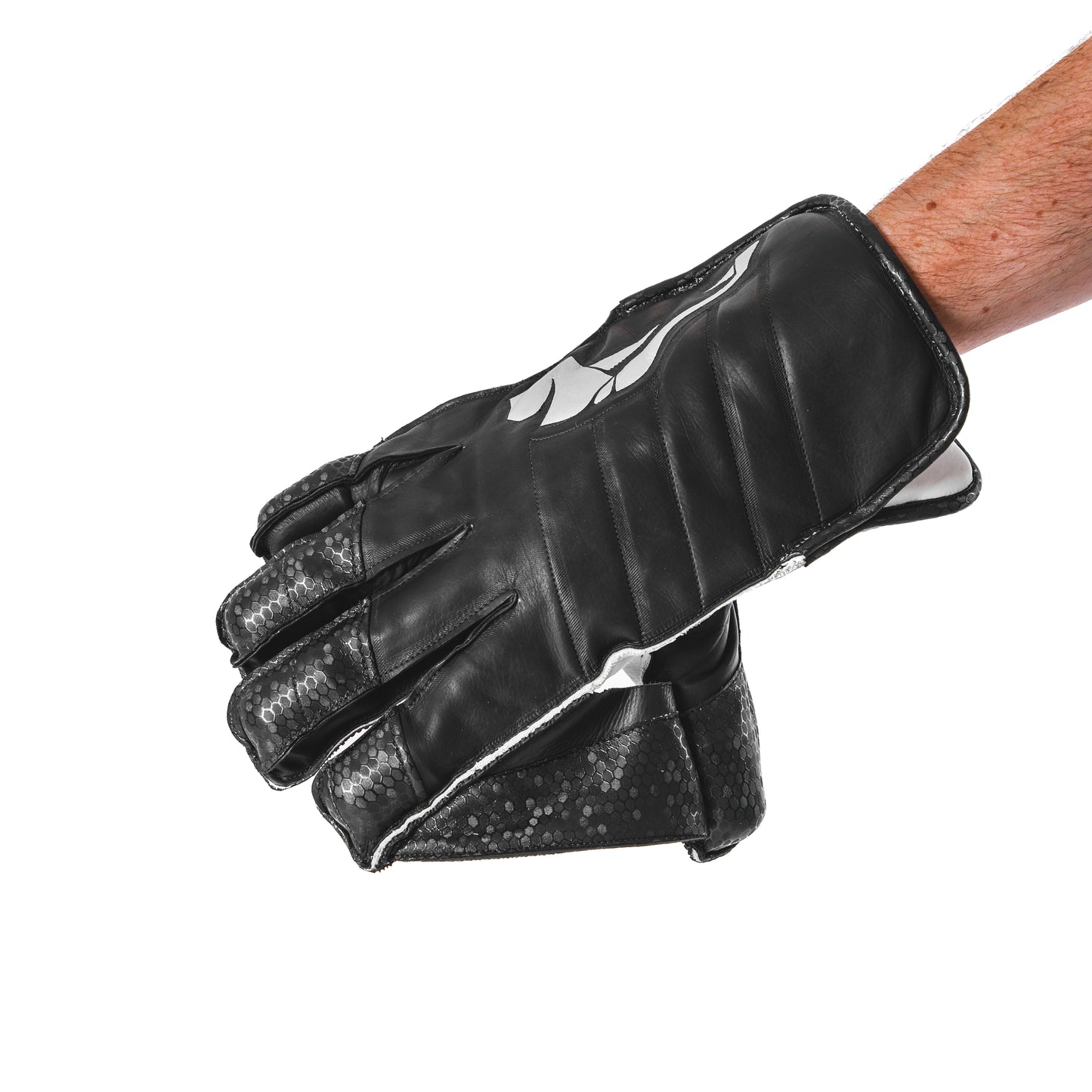 COBRA WICKET KEEPING GLOVES RESERVE EDITION -BLACK/WHITE