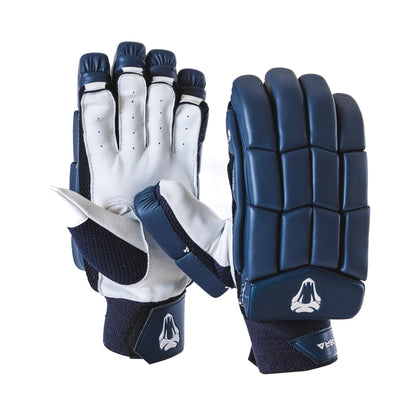 NAVY PADS & GLOVES BAT BUNDLE - CUSTOM BAT, PRO PADS NAVY  & PRO GLOVES NAVY