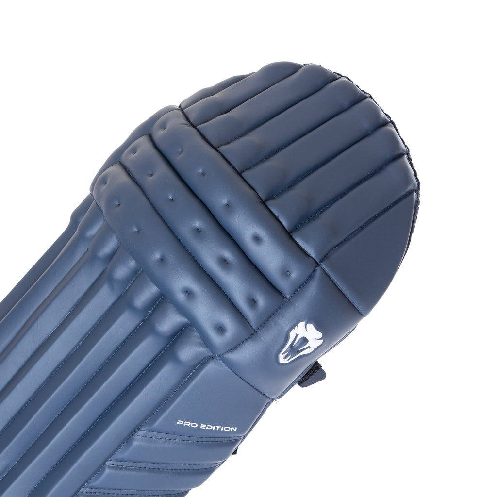 NAVY PADS & GLOVES BAT BUNDLE - CUSTOM BAT, PRO PADS NAVY  & PRO GLOVES NAVY