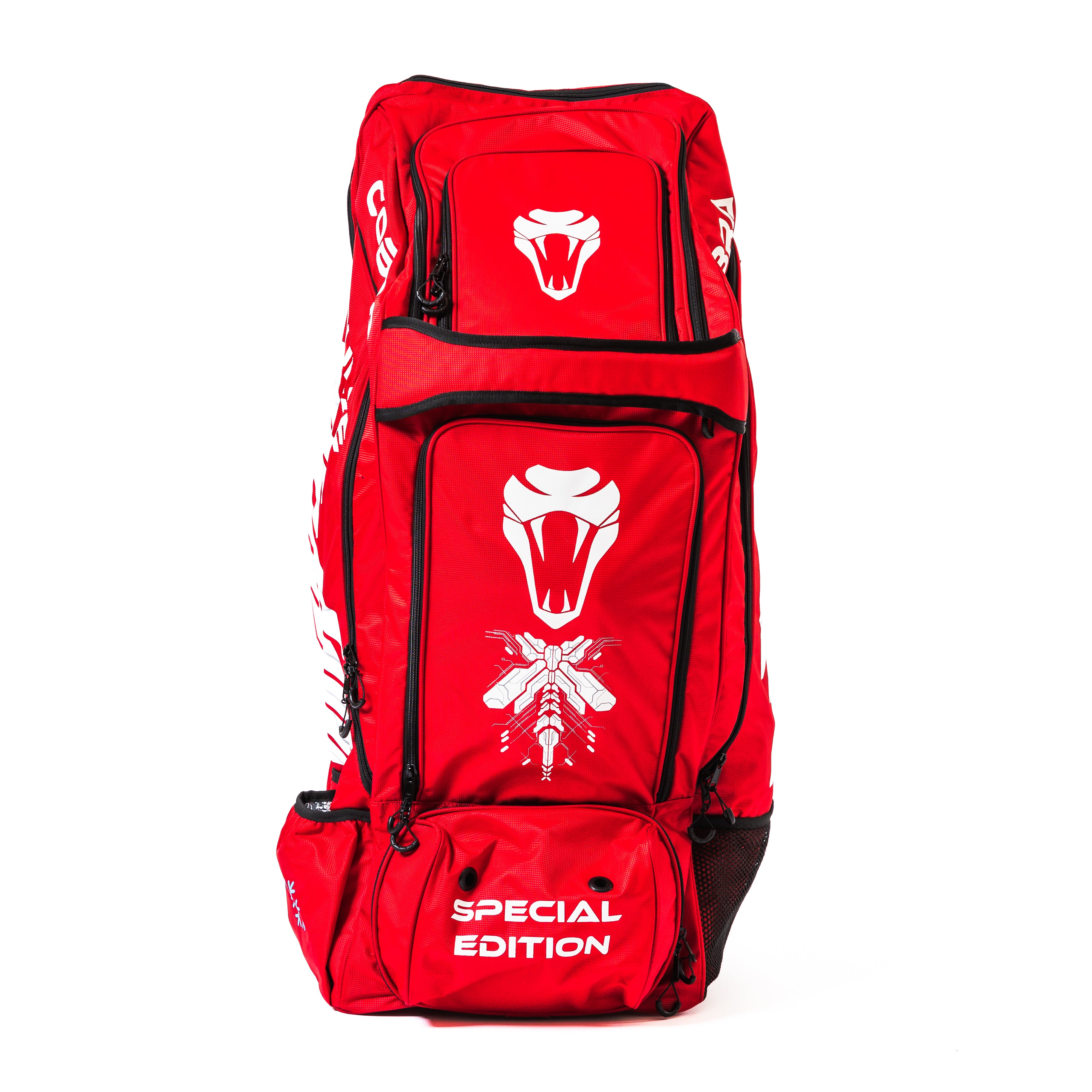 SPECIAL EDITION HYBRID WHEELIE/DUFFLE BAG - PULSE(WHITE AND RED)