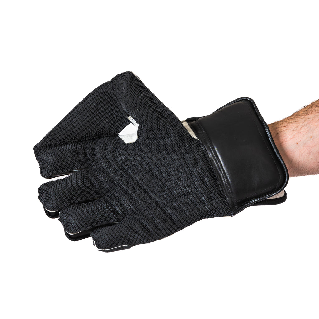 2025 SPECIAL EDITION WICKET KEEPING GLOVES BLACK - Cobra Cricket 
