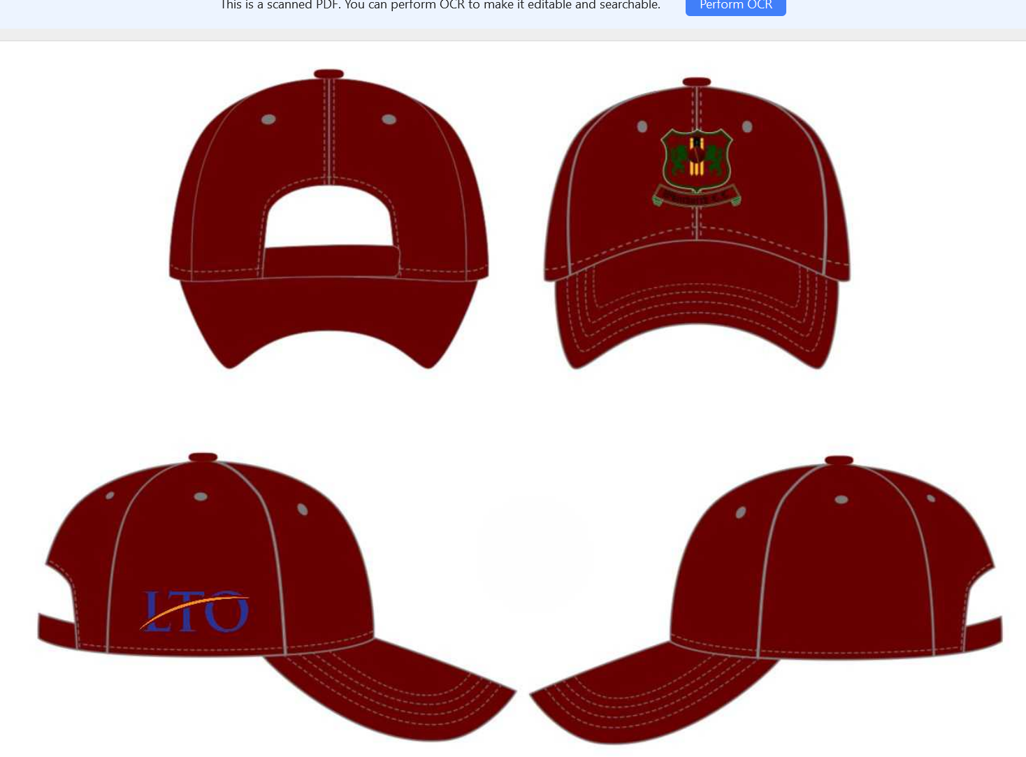 BASEBALL CAPS
