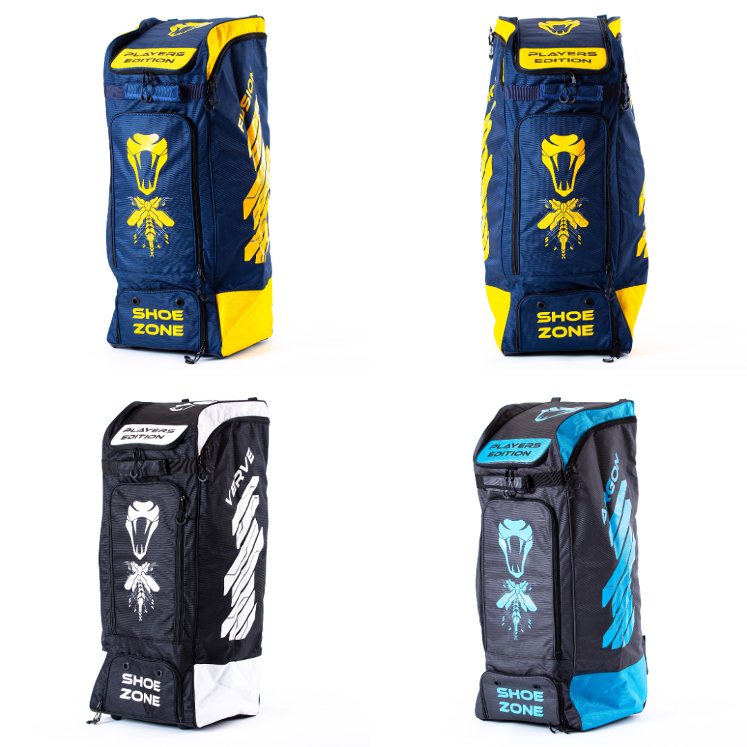 FULL SPECIAL EDITION BUNDLE SE PADS, SE GLOVES, PLAYERS EDITION DUFFLE BAG - Cobra Cricket 