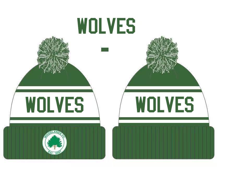 wolves 17 x bobble hat