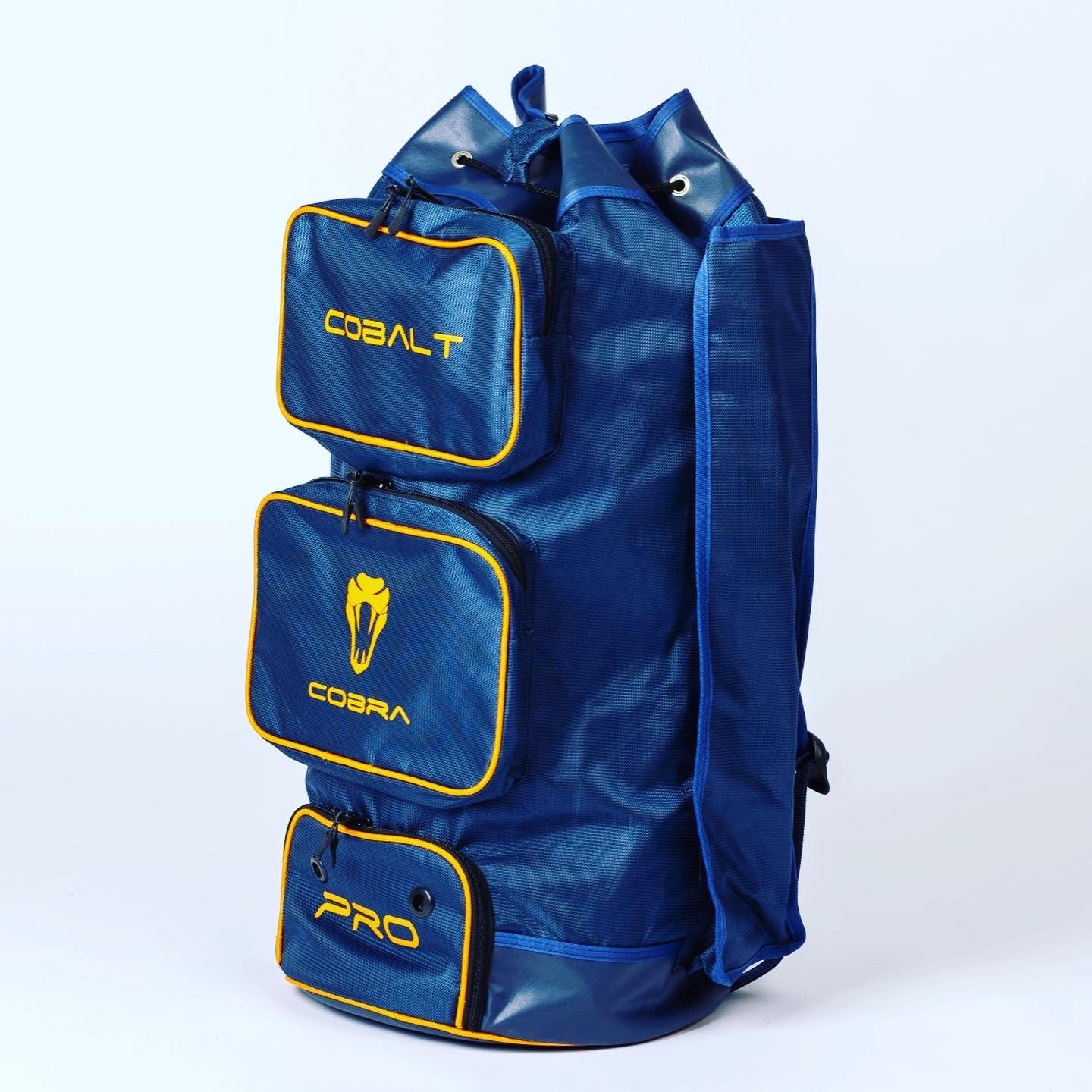 2023 PRO EDITION DRAWSTRING BAG - COBALT(BLUE/ORANGE) - Cobra Cricket 