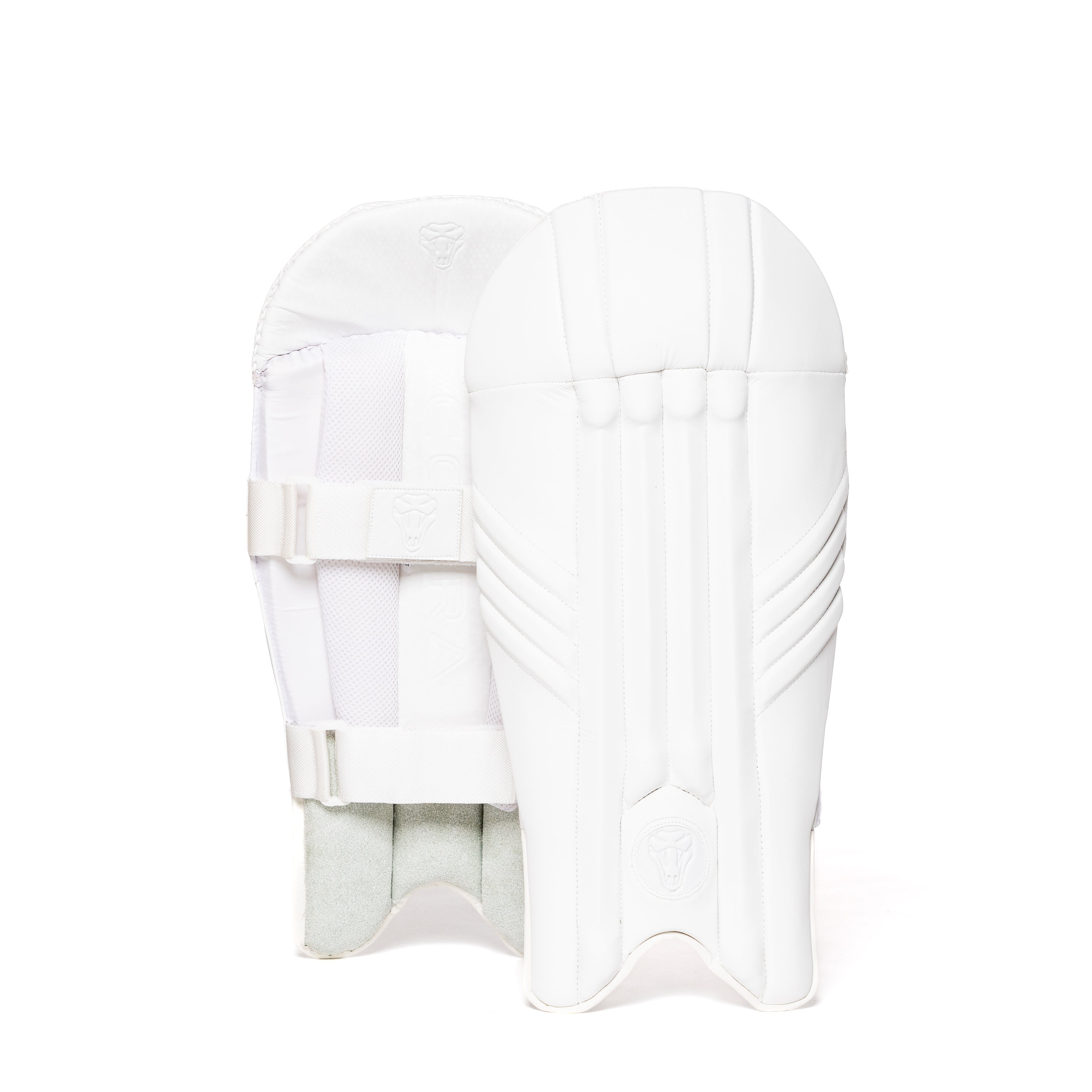 COBRA WICKET KEEPING PADS  - WHITE EDITION - Cobra Cricket 