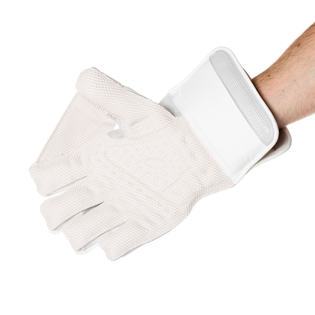 COBRA WICKET KEEPING GLOVES - WHITE EDITION - Cobra Cricket 
