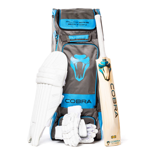 2023 FULL SPECIAL EDITION BAT BUNDLE - SPECIAL EDITION BAT, SE PADS , SE GLOVES, PLAYERS DUFFLE BAG - Cobra Cricket 