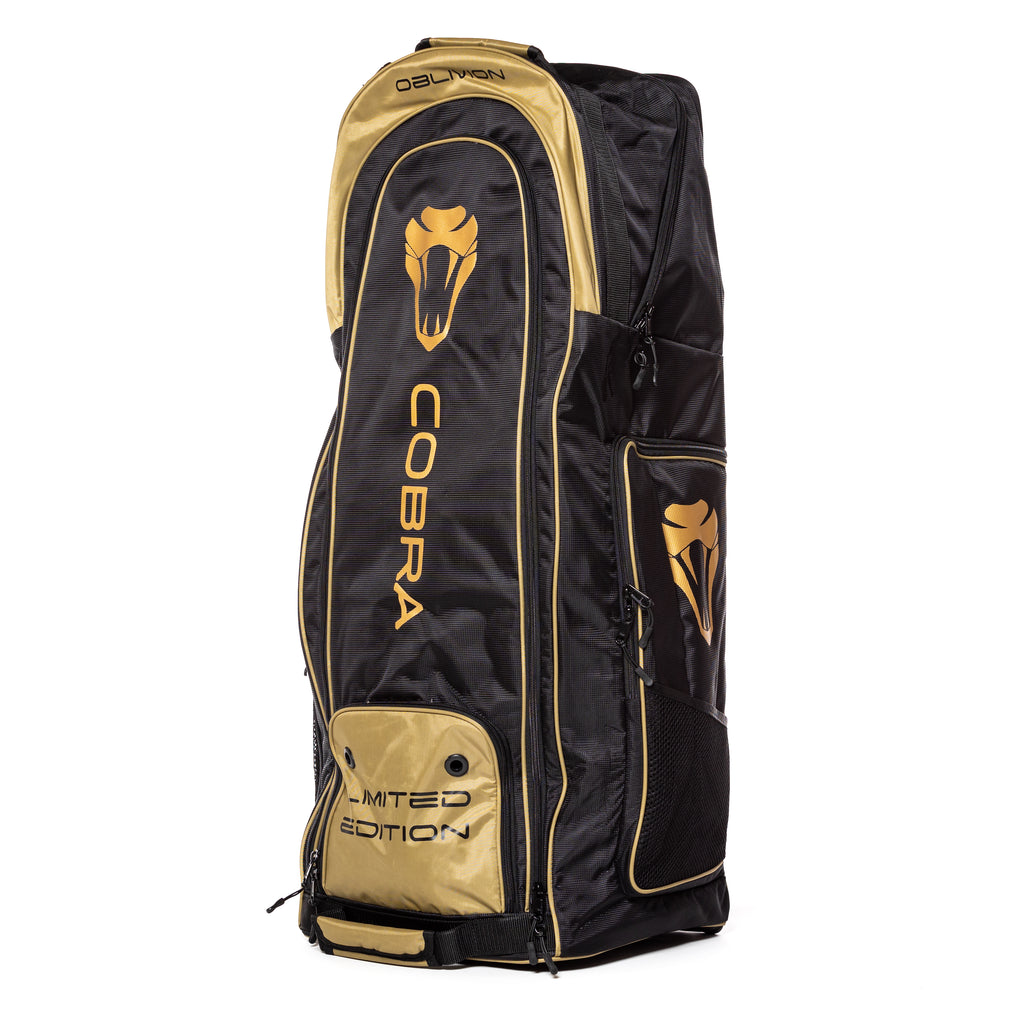2023 LIMITED EDITION DUFFLE BAG - OBLIVION(BLACK/GOLD) - Cobra Cricket 