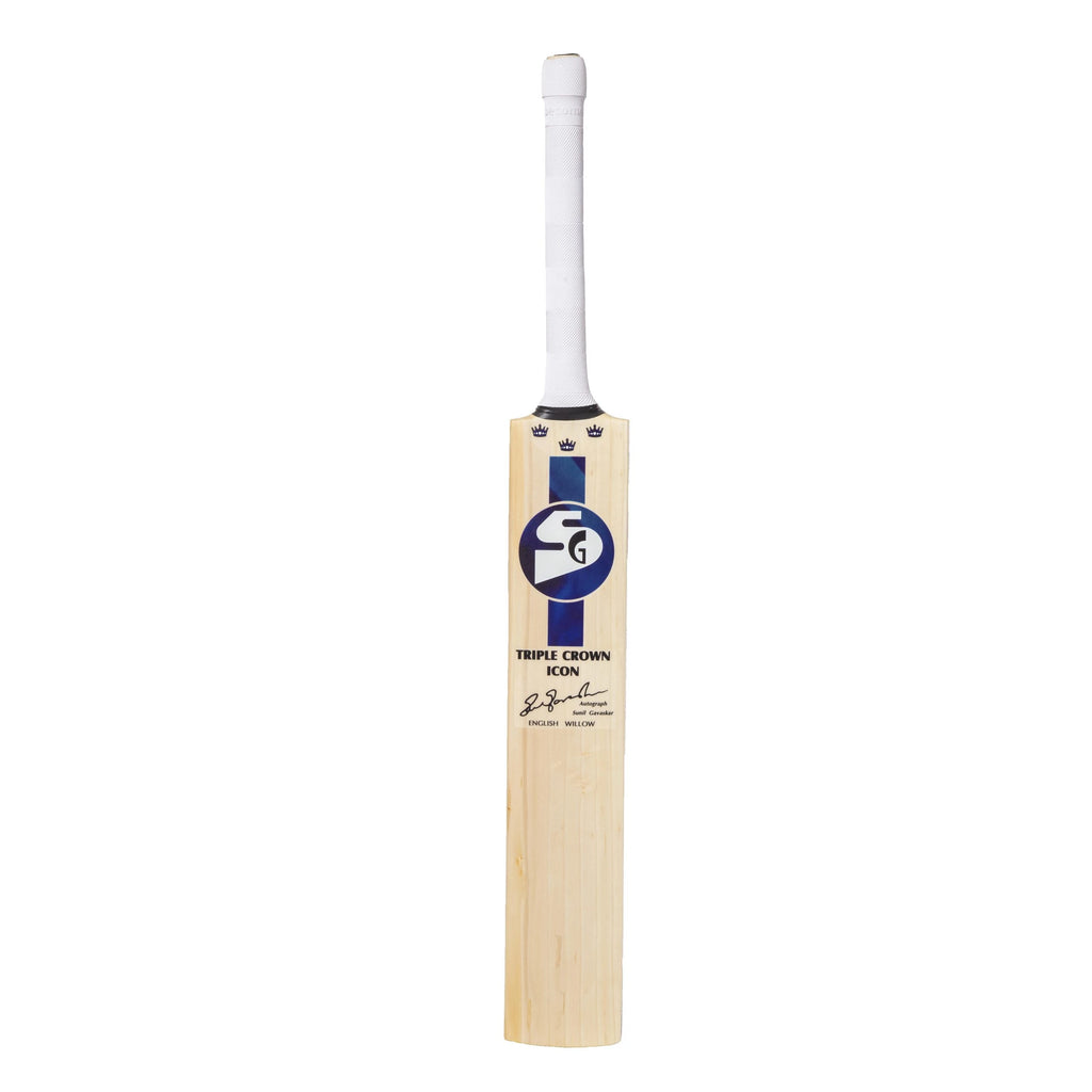 SG TRIPLE CROWN ICON MENS CRICKET BAT- GRADE 3 ENGLISH WILLOW - Cobra Cricket 