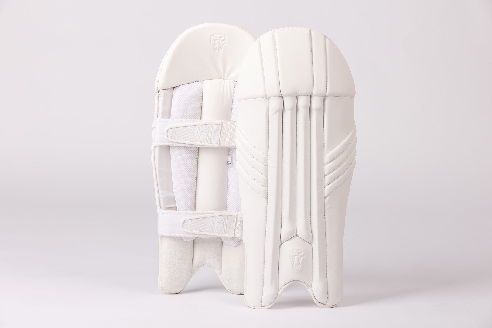 COBRA WICKET KEEPING PADS  - WHITE EDITION - Cobra Cricket 