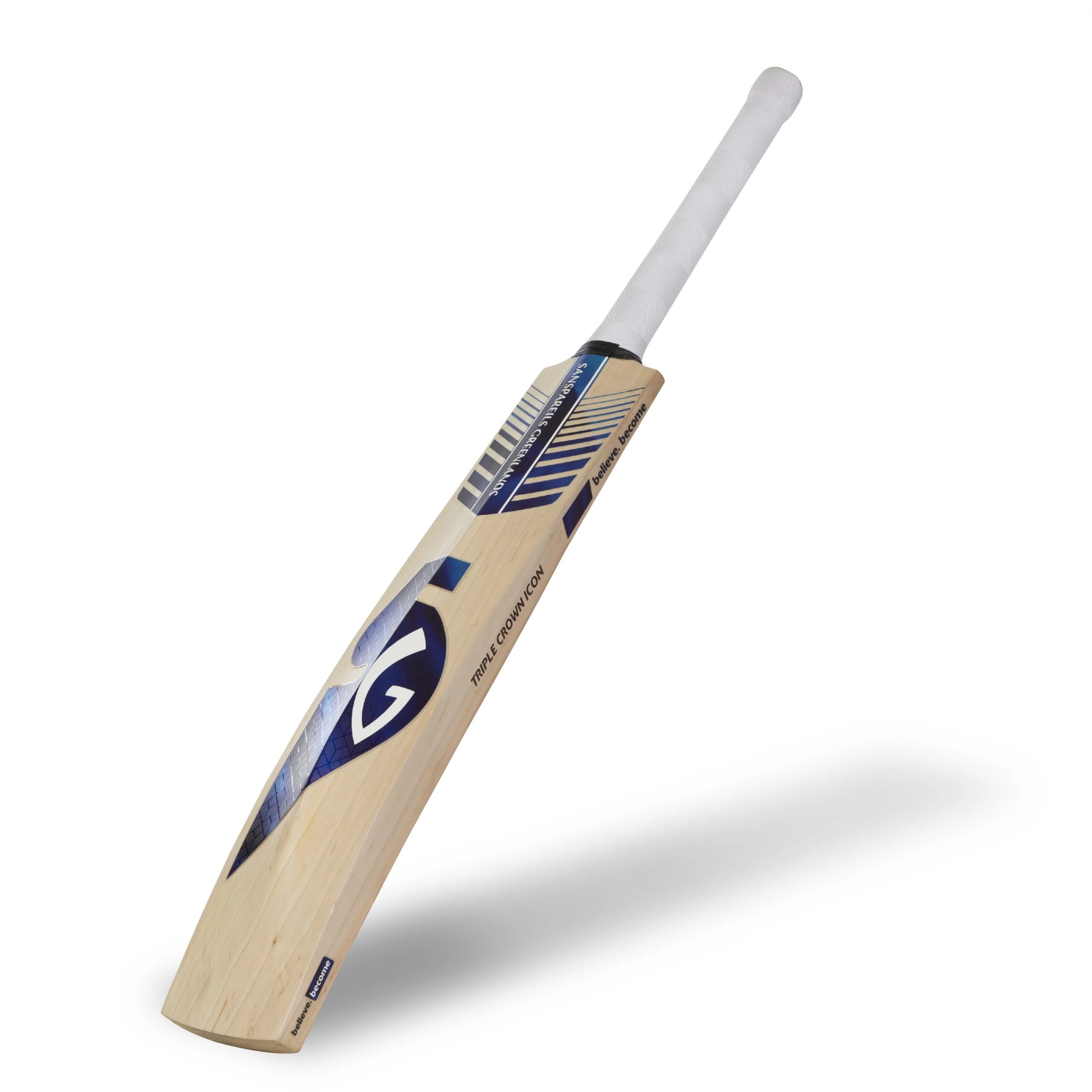 SG TRIPLE CROWN ICON MENS CRICKET BAT- GRADE 3 ENGLISH WILLOW - Cobra Cricket 